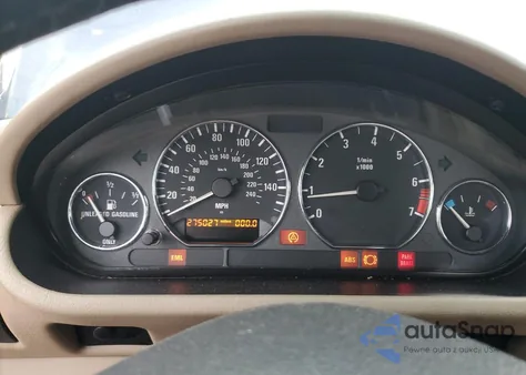 2000 BMW Z3 2.3 из США, поврежденный, VIN 4USCH934XYLF86237